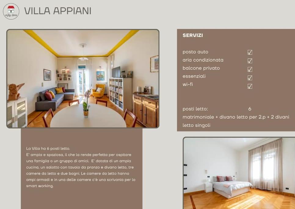 Enjoy Home - Villa Appiani, Prato Della Valle Padua Exterior foto